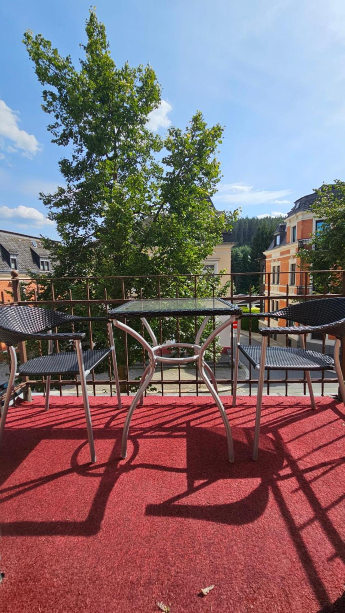 Pension Weisse Rose, Parkplatz, Fruehstueck, Wlan, Zentral Bad Elster Exterior photo