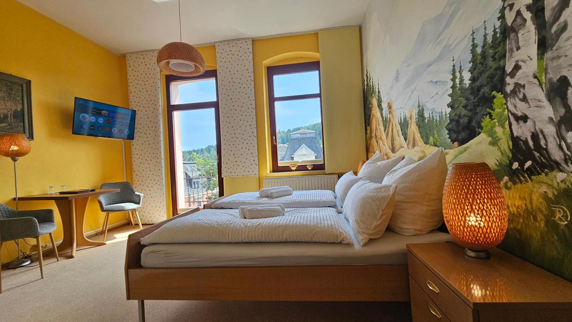 Pension Weisse Rose, Parkplatz, Fruehstueck, Wlan, Zentral Bad Elster Exterior photo
